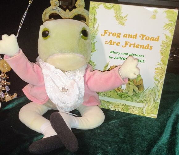 Eden Other - Vintage HTF Eden Frog & Toad Plush – 13" Arnold Lobel Storybook Character